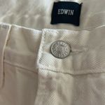 Anthropologie ’s Edwin Anderson High-Rise Ankle Jeans in Ivory, Size 27 NEW w/Tag Photo 8