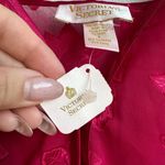 Victoria's Secret NWT Vintage Victoria’s Secret Hot Pink Fuschia Teddy Size Small Gold Label Photo 4