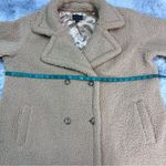 G by Giuliana Black Label Long Sherpa Coat Soft Maple Tan Size undefined Photo 5