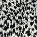 Michael Kors Woman’s  Miranda Jaguar Print Cotton Pants Black and White Size 12 Photo 8