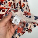 Elizabeth and James Long Sleeve Floral Blouse Sz S Photo 4