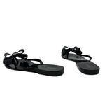 Melissa ‎ Harmonic Bow Flip Flop Thong Sandals Black Size US 9 Photo 10