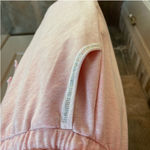 Venus  Rhinestone Trim Sweatshirt Cotton blend Dress w drawstring Sz M Photo 7