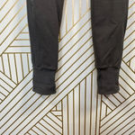 Vince Gray Leather Piped Legging Joggers Photo 8