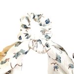 Forever 21 Summer Floral Ribbon Hair Scrunchie with Black Lace and Yellow Scrunchie Photo 2