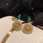 Lemon Gem Earrings Gold Photo 4