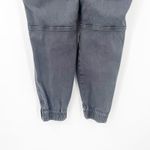 Spanx  Womens Gorpcore Ankle Zip Stretch Twill Cargo Jogger Pants Size M Gray‎ Photo 10