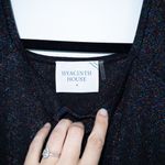 Tuckernuck Hyacinth House Black Rainbow Shimmer Selena Knit Dress Medium NWT Photo 3