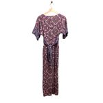 Closet London Boho Print Kimono Maxi Dress Pink Size 6 Coastal Summer Hippie Photo 11