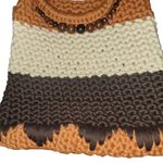 Slavic Sun unique crochet handbag Orange Photo 6