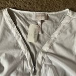 Neiman Marcus NWT  Laundry by Shelli Segal Zip-Up V-Neck Tank Top Photo 7