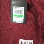 Under Armour Size Large Women’s Maroon Athletic Basketball Tank Top. New Red Photo 4