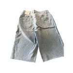 INC International Concepts High Rise Sculpting Fit Bermuda Jean Shorts NWT Sz 4 Blue Photo 2