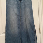 Low rise vintage Jean skirt Blue Size M Photo 0
