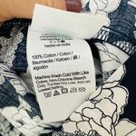 J.Crew  Tie Shoulder Poplin Dress in Magnolia Floral Navy BG490 Size XS Photo 4