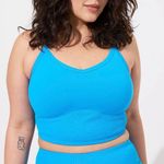 Torrid Blue Low Impact Sports Bra Size 5 Photo 0