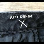 American Eagle  outfitters black super stretch hi rise shortie Photo 6