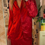 Victoria's Secret Secret Pajama Victoria's Set Vintage Gold Label Photo 0