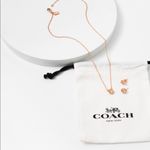 Coach  Open Circle Necklace and Stud Earring Set Photo 5