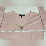 White House | Black Market Ball Chain Pink V-
Neck Sweater Photo 11