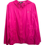 The North Face  Windwall Windbreaker Jacket Pink Photo 0
