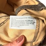 Wild Fable Waxed Twill Utility Top Brown High Neck Buckle Zip Front Woman’s Size S Photo 6