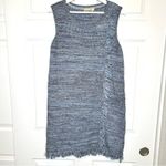 Holding Horses Anthropologie Textured Fringe Sleeveless Knit Dress Medium Photo 1