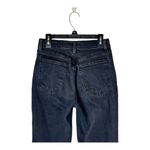 3x1 Jeans Women 24 Washed Black Denim Maddox Claudia Slim Straight Leg Cropped Photo 4