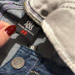 Rock & Republic  Jeans Size 29 with purple studs on back and purple stitch lining Photo 2