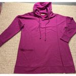 Soft Surroundings The Soho Hoodie Tunic Size Medium Purple Pink Long Sleeve Photo 0