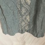 Patagonia : Blue/white floral patterned denim dress- Hemp/cotton blend- size 4 Photo 4