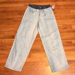 Wild Fable  Womens 6 Easy Rigid Mid Rise Relaxed Straight Light Blue Jeans Retro Photo 0