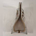 Angel Alarcon Square Toe Strappy Kitten Heel Sandals in Light Blue Size 9 Photo 6