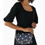 Kate Spade NEW Apple Carson Orchard Convertible Crossbody Bag Navy & White Photo 9