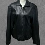 wilson's leather  | Natalie Thinsulate Genuine Leather Jacket Full Zip Black L Photo 1