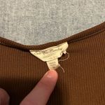 See You Monday Brown Cut Out Dress Photo 3