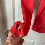 Athleta  Performance Jacket/Top Womens Size XS Coral Pink 1/4 Zip Thumb Holes Photo 5