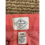 st. john's bay Women's Coral Capris Size 24W Cotton Spandex Blend Cropped Pants Photo 2