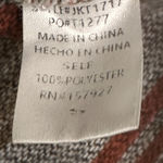 La Miel Southwest Aztec Print Button Front Shacket Women's Size Small Distressed Photo 6