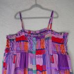 Eloquii Eloqui Shift Dress Smocked Bodice Empire Gathered Color Block Midi plus size 20 Photo 10