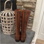 Frye  Brown Leather Over the Knee Boots Photo 11
