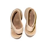 Clarks Unstructured By Clark’s Wynnmere Abie Tan Sand Nubuck Wedge Open Toe Comfort 8 Photo 4