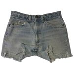 Levi's Levi’s Vintage Orange Tab Distressed High Waisted Denim Cut-Off Short Photo 2