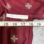 Shyanne  Southwest Style Burgundy Women's Top Photo 4