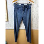 Pilcro by Anthropologie Script High-Rise Raw Hem Skinny Jeans - Size - 28 Photo 5