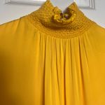 Alice + Olivia  Karena Mockneck Mini Yellow Dress Photo 8