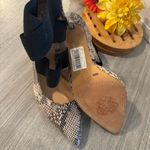 Vince Camuto Snakeskin Stiletto Heels, Size 8.5M. Heel 4’ Photo 6