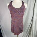 Lululemon Cool Racerback Tank II Multicolor‎ Stripe Womens 6 Active Summer Purple Photo 1
