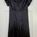 Chadwick's Vintage Y2K Black Dress Size 14 Chadwick’s Gothic Midi Dress Whimsgoth Grunge Photo 0