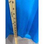 Under Armour  Long Sleeve Shirt Womens Medium Blue Fitted Heat Gear Outdoors Gym Photo 3